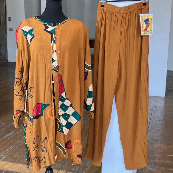 Vintage Nefertiti Dead-stock 2pc set - Picture 14 of 15